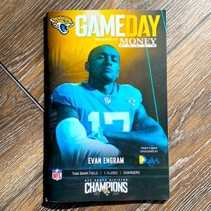Jacksonville Jaguars Game Day Program 1/14/23